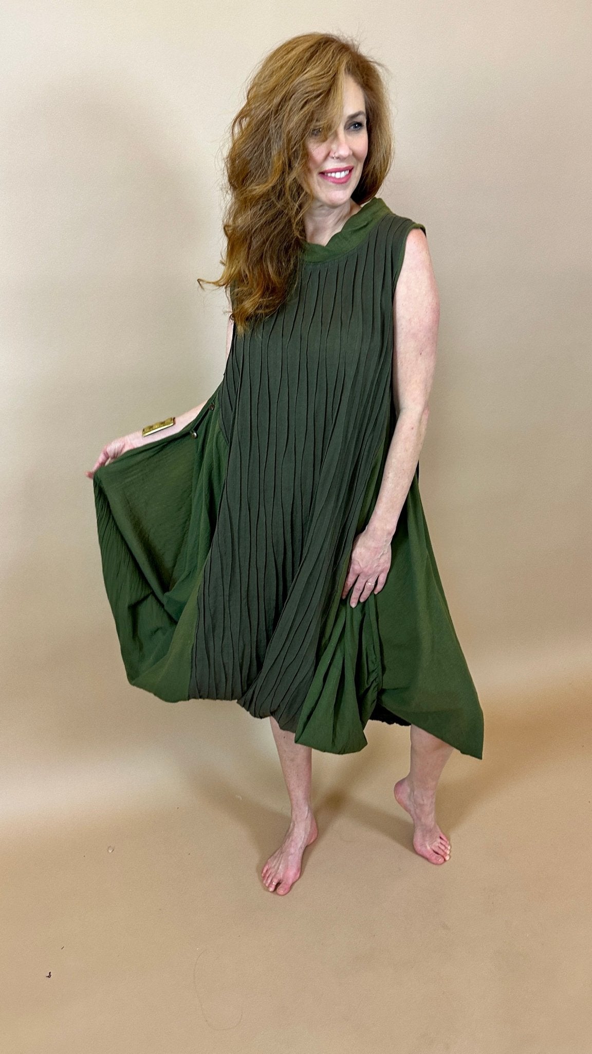 Drape Dress | Slow Fashion by Nomadic Collections