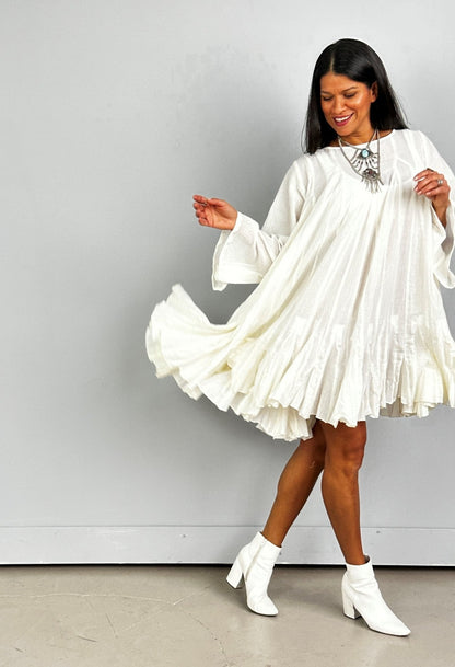 Ruffle Dress - Nomadic Collections