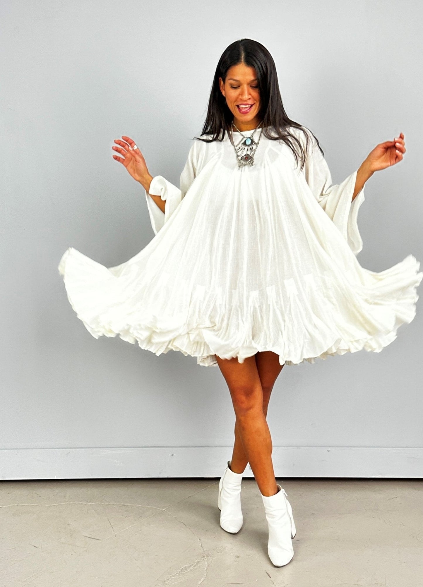 Ruffle Dress - Nomadic Collections