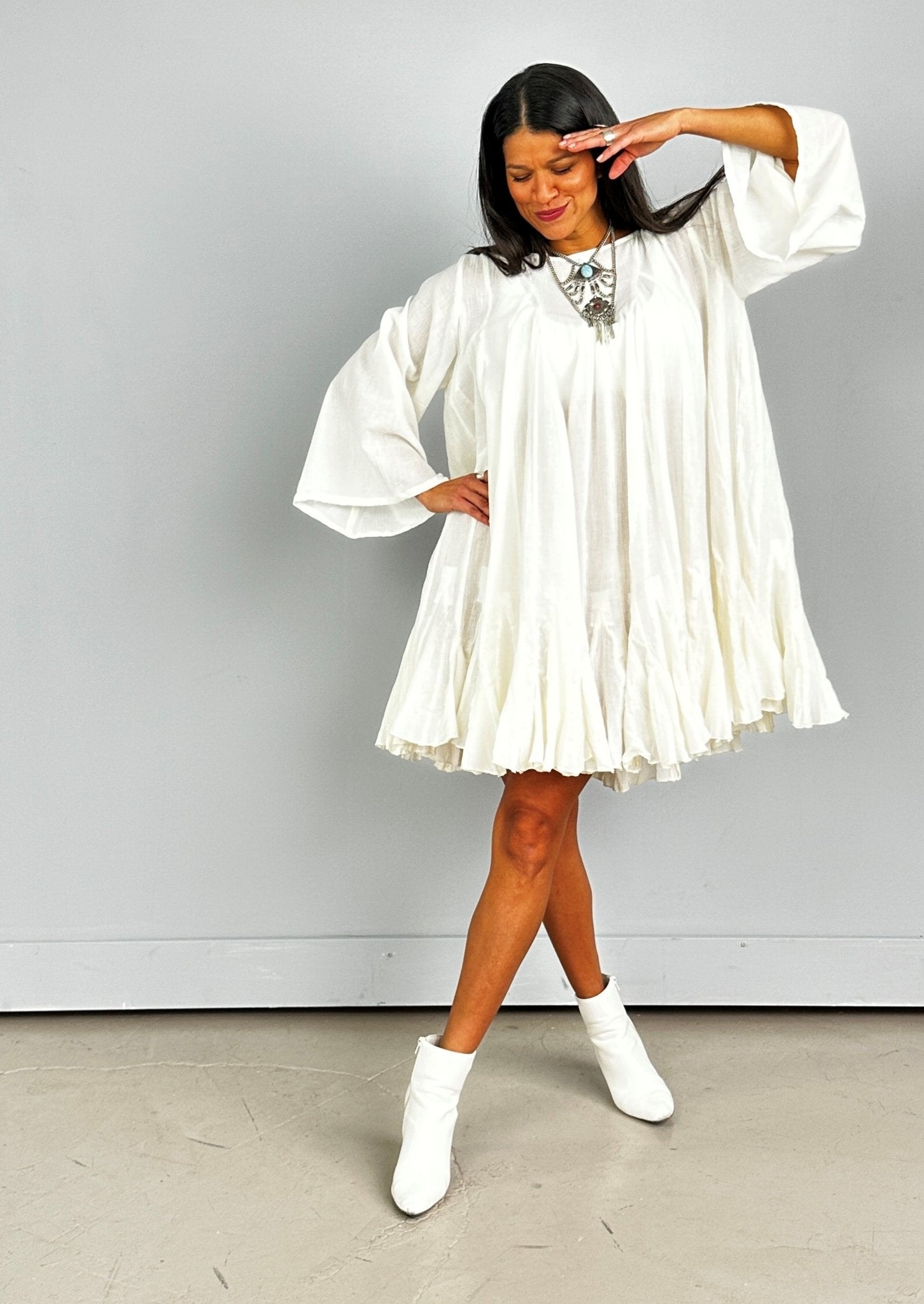 Ruffle Dress - Nomadic Collections