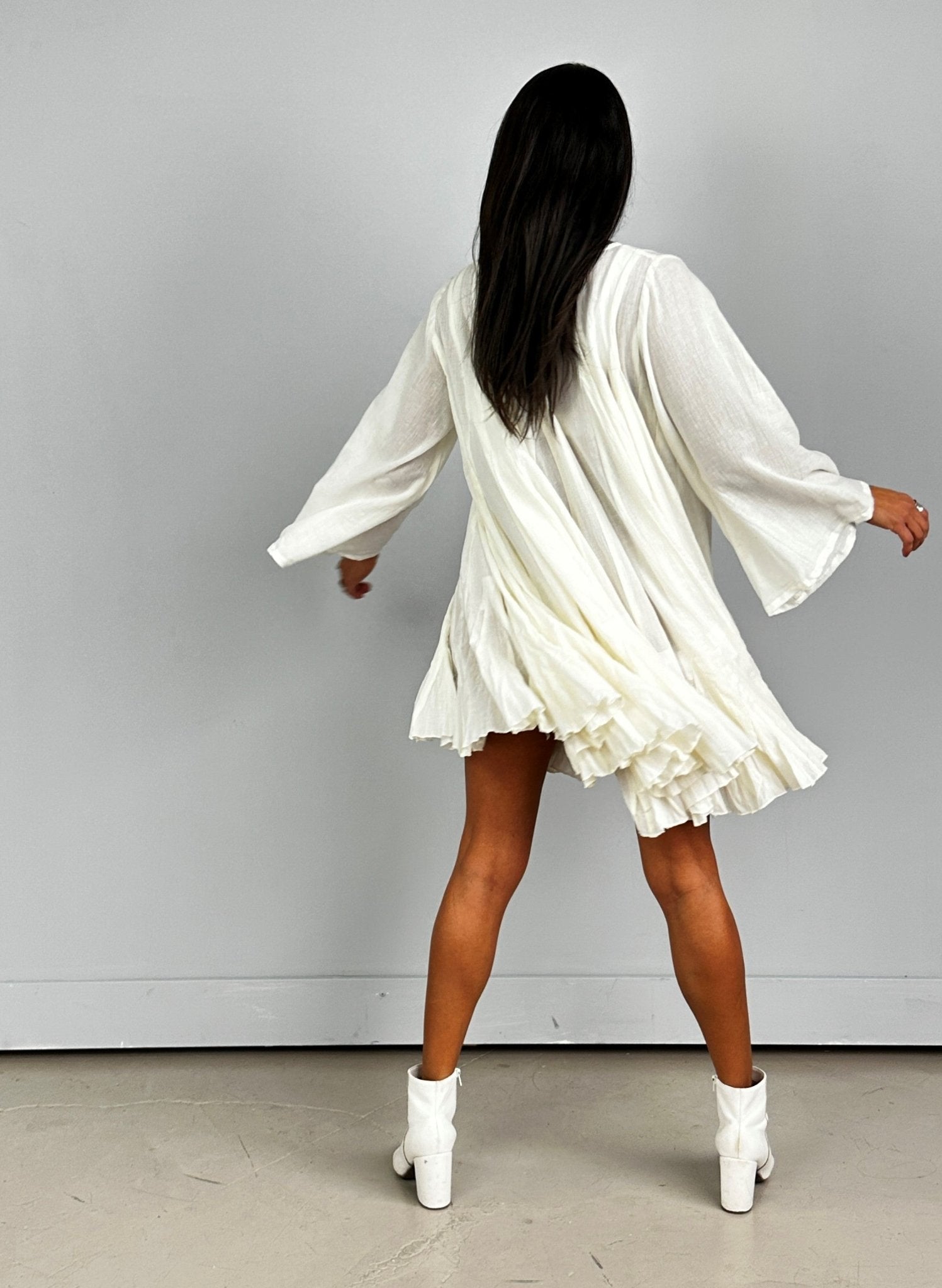 Ruffle Dress - Nomadic Collections